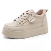 ZY spring new inner height increase casual shoes leather muffin bottom