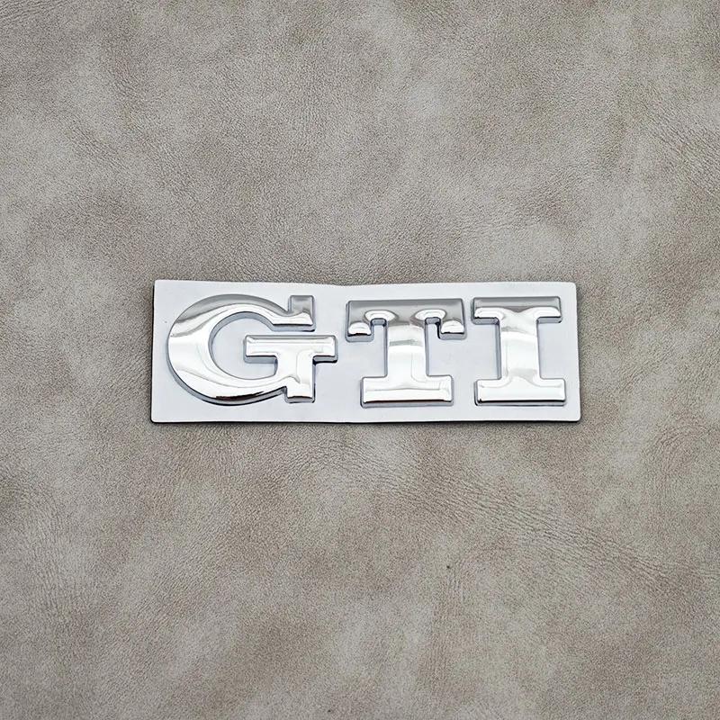 Horké 3D kovové logo GTI Znak Zadní kufr Samolepka Pro Volkswagen VW Golf 4 5 6 7 3 MK2 MK3 MK4 Mk5 Polo Tig