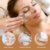 1/4 Pieces Contour Brush Scraping Board Set Women's Lymphatic Contour Facial Brush Stainless Steel Scraping Board
