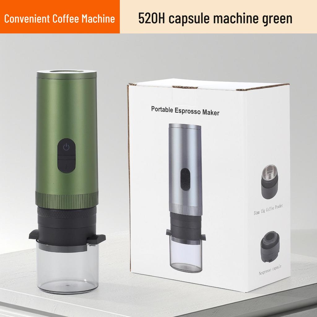 Wireless Portable 3-in-1 Italian Espresso Maker for Outdoor Use