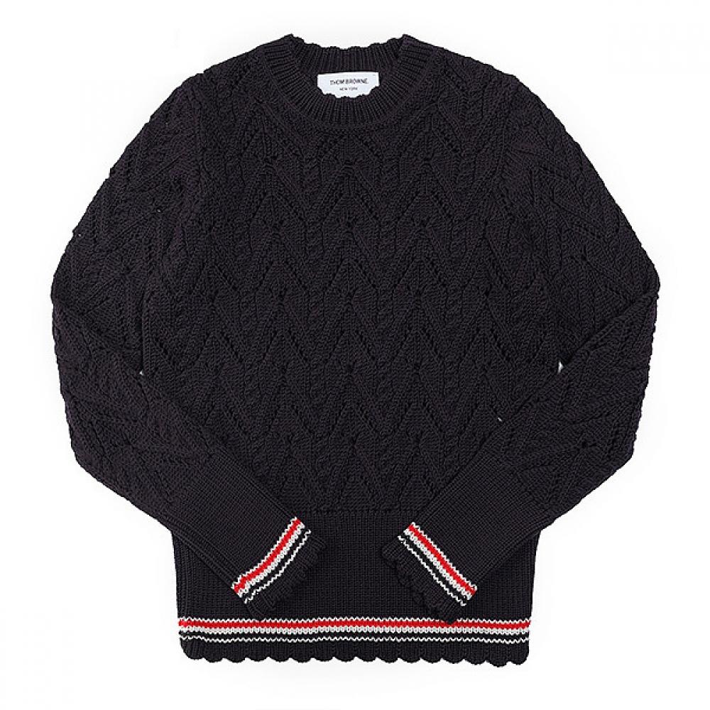 

Tom Brown Fka357a Y1024 415 Striped GroSgrain Cuff Ham Tipping Women S Knit FKA357A Y1024 415 (40)