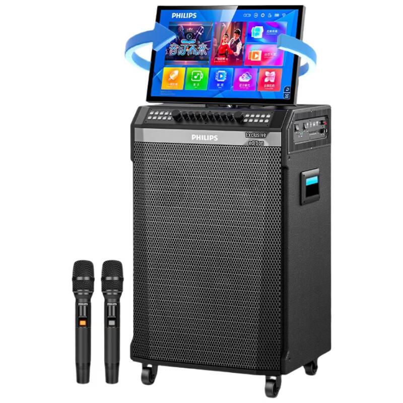 Philips SD659Pro Portable KTV Speaker System with Display CN plug (adapter included) (CN version)