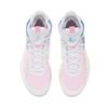 New LINING Sonic 9 IX Team Mid Men's On Court Basketball Shoes   White/Pink/Blue ABAS107-1