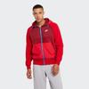 Nike FW22 Fleece Panel Warm Sports Hooded Jacket with Logo Men Jackets Red BV3593-677
