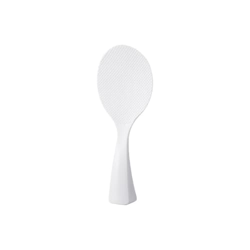 Marna Standing Rice Scoop, White (Freestanding / Rice Scoop / Made in Japan) Non-Stick (Embossed) Standing Rice Scoop K386W
