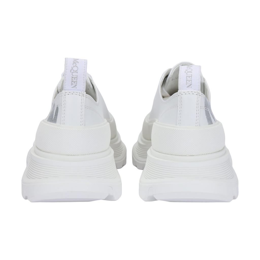 Alexander McQueen Tread Slick Leather Low top Sports Casual Shoes Women's White 679530WIABD9071
