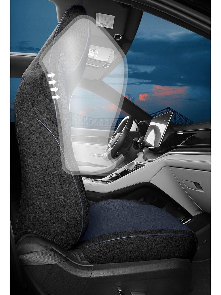 BYD Song PLUS Universal Linen Car Seat Cushion - All Season