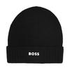 BOSS Childrens/Kids Logo Ribbed Casual Beanie