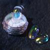 Yousheng Aurora Effect Nail Glitter Powder Ice Penetration Colorful Mirror Neon Dust Nail Art Chrome Pigment for Female