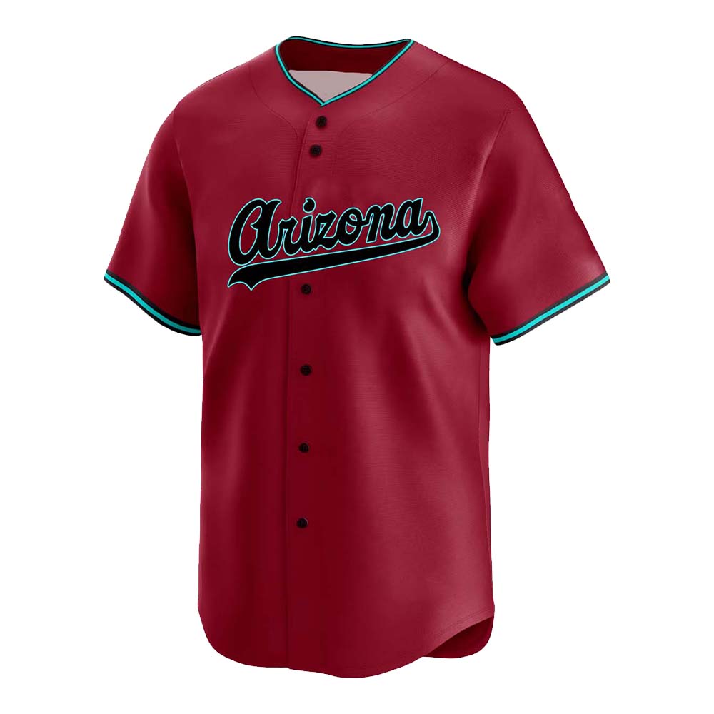 Herren Damen Hemden Arizona Design Druck Baseballtrikot Sommer Kurzarm Lässig Mode T-Shirt Design Grafikdruck Merchandise Oberteile