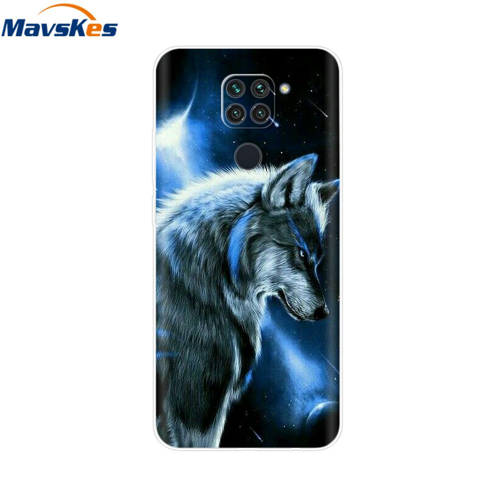Phone Case For Xiaomi Redmi Note 9 Case 6.53'' Soft Silicone TPU Back Cover for Xiaomi Redmi Note 9 Note9 Case Coque Fundas Para