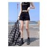 White Denim Shorts for Women, Summer 2026 New Model, High-waisted, Slimming, Loose, Wide-leg, Sexy A-line Shorts