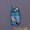 Camping Travel Patch Wilderness Embroidered Patches On Clothes Stripes DIY Nature Adventure Badges On Backpack Accessory Decor