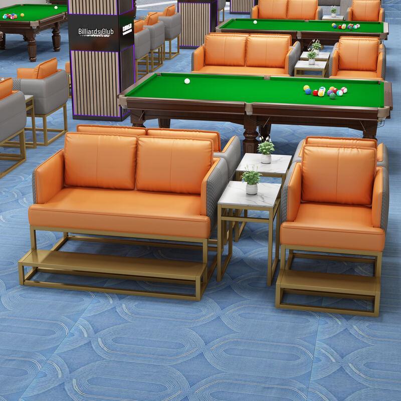 Luxury Billiard Lounge Triple Sofa