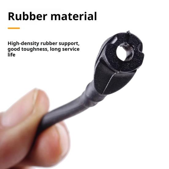 Streng Kikkhull Gummi Slange Compoundbue Streng Kikkhull Bueskyting Peep Sights Slange for Jakt Skyting Mål Tilbehør