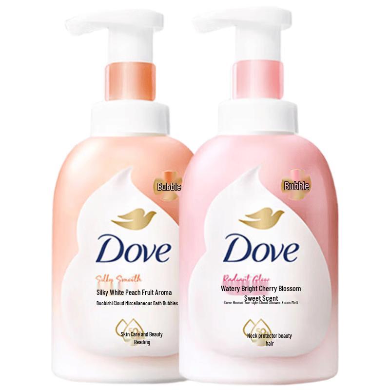 DOVE Niacinamide Gentle Moisturizing Body Wash Foam Duo