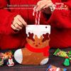 2024 Christmas Candy Gift Bags: Self-Sealing Snowman Holiday Socks Packaging