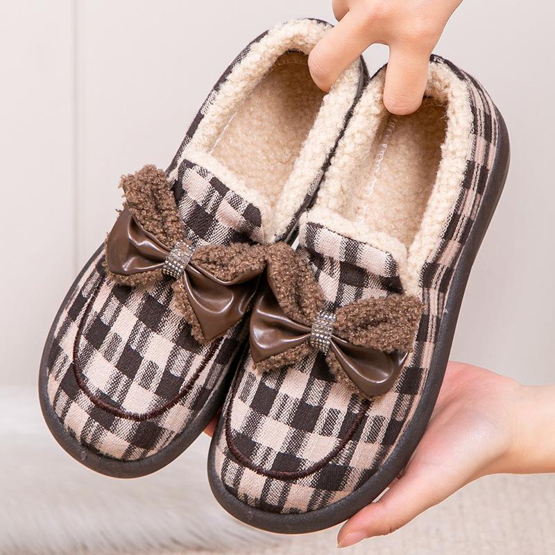 

Женские зимние теплые мокасины на платформе, нескользящие туфли на плоской подошве, прогулочная обувь с подкладкой из искусственного меха для дома и улицы, прогулочная обувь для женщин с подкладкой из искусственного меха 41