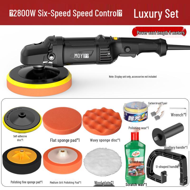 Electric Car Polisher Scratch Repair & Waxing Machine with Speed Control