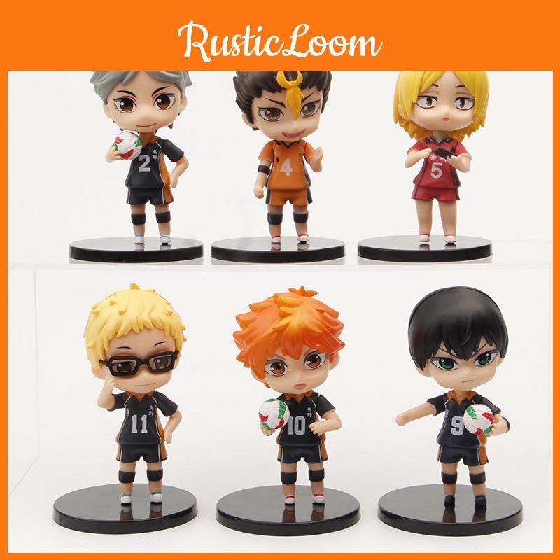 Haikyuu Shoyo Hinata Tobio Kageyama Pvc Figures Collectible Anime Characters Desk Car Decor