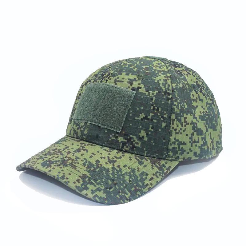 Outdoor Russian Men's Camouflage Sunshade Baseball Cap Tactical Climbing Fishing Hat Velcro Adjustable Cap
