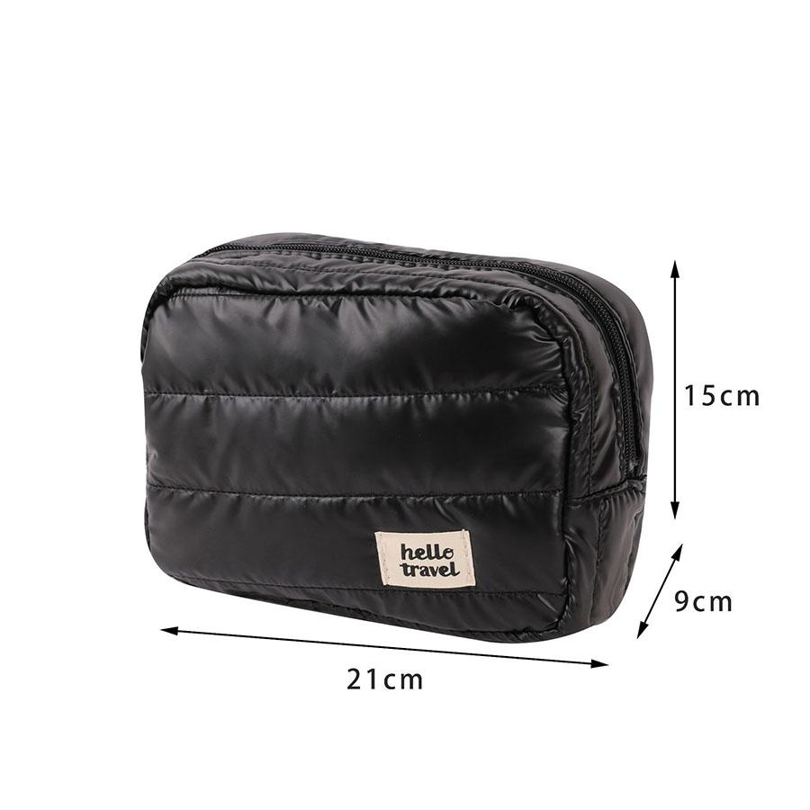 Fashion Handheld Large Capacity Makeup Bag  Washbag Portable Storage Bag Travel Organizer Multifunctional Washbag