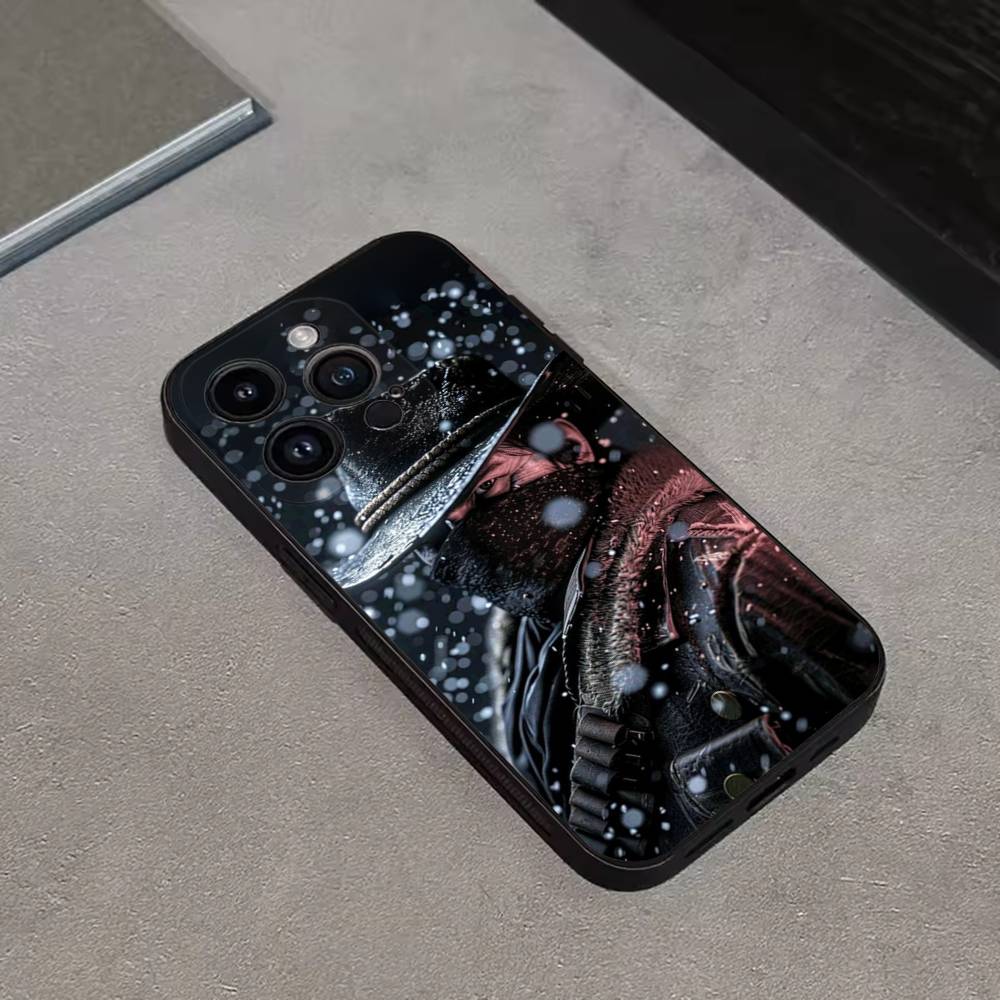 RDR 2 Arthur Morgan Game Phone Case For iPhone 16,15,14,13,12,11 Plus,Pro Max,XS,X,XR,SE,Mini,8,7,Soft Silicone Black Cover