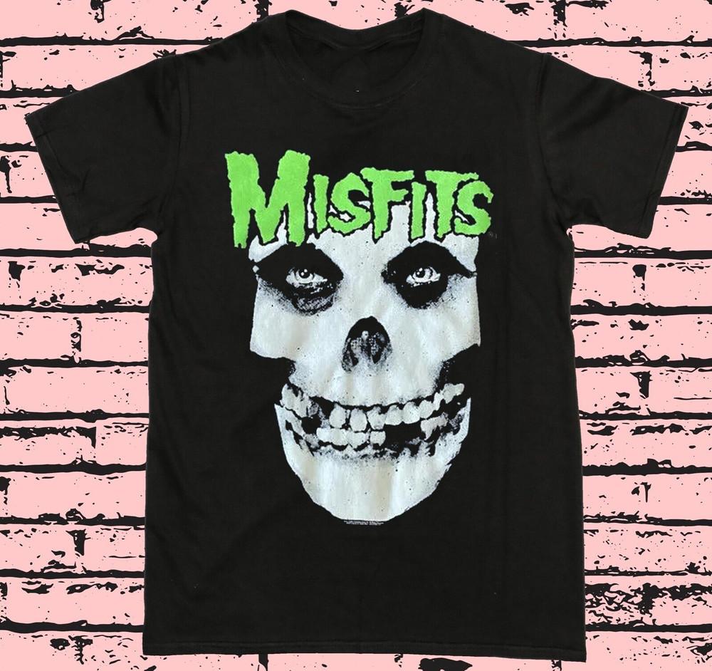 

2005 Misfits Светящийся в темноте футболка с принтом cinder block Полный размер S5XL SN450 Унисекс футболка XXL