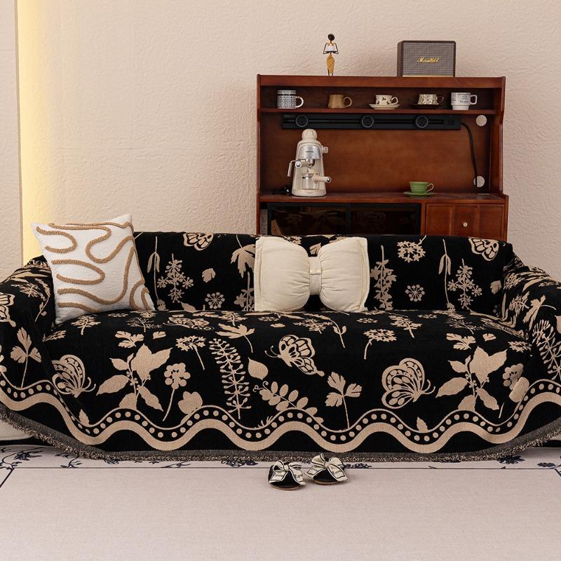 Retro Light Luxury Sofa Towel Popular Simple New Sofa Cushion Sofa Blanket a Whole Full Cover Sofa Cover
