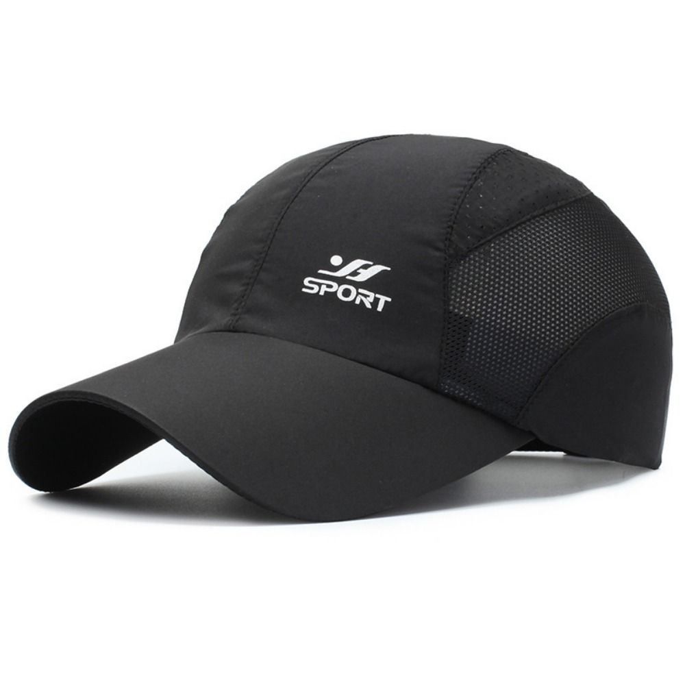 Quick Drying Fabric Sports Hats Breathable Baseball Net Caps Men's Sun Hats Outdoor Sports