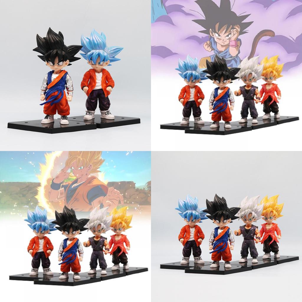 Adorable Q Version Goku Figure From Dragon Ball Z Collectible Pvc Model For Fans