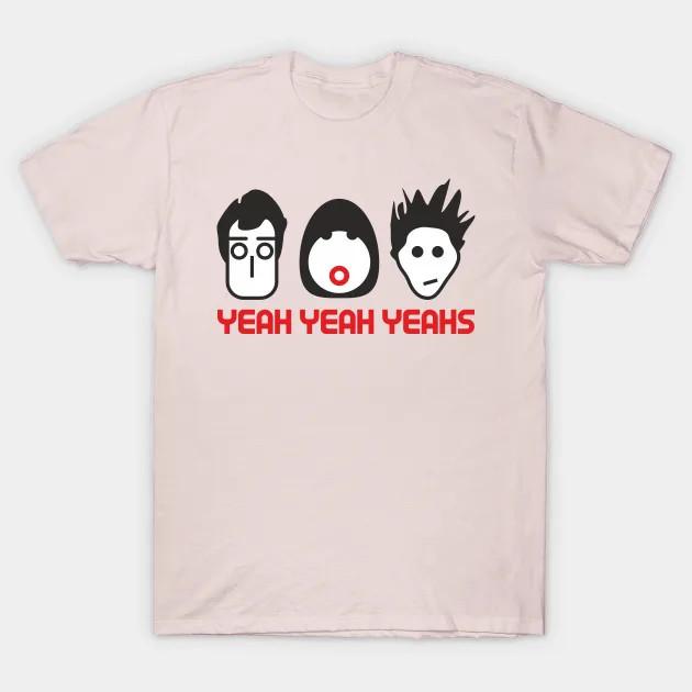 Yeah Yeah Yeahs Band Beige Full Size Shirt Gift For Friend Unisex T-Shirt S