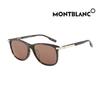 Montblanc Sunglasses MB0216SA 002 Square Horn-rimmed UV Protection Women Men