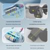 Automatic Rebound 3-Wheel Ab Roller with Elbow Support