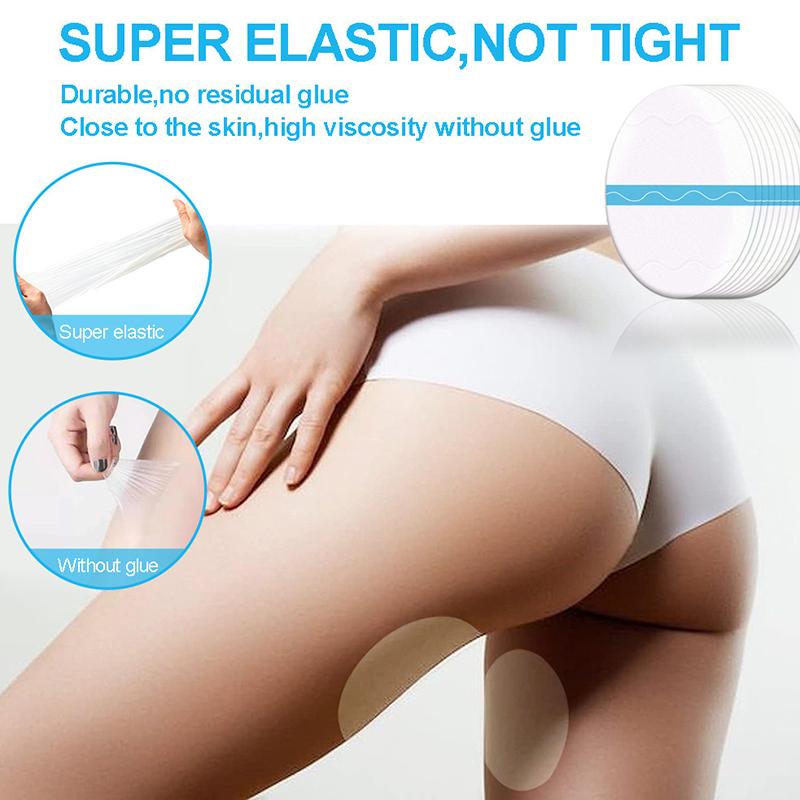 12Pcs Invisible Anti-ChafingThigh Tapes Unisex Disposable Thigh Pads Body Care Anti-friction Patches Protector Rubbing Stickers