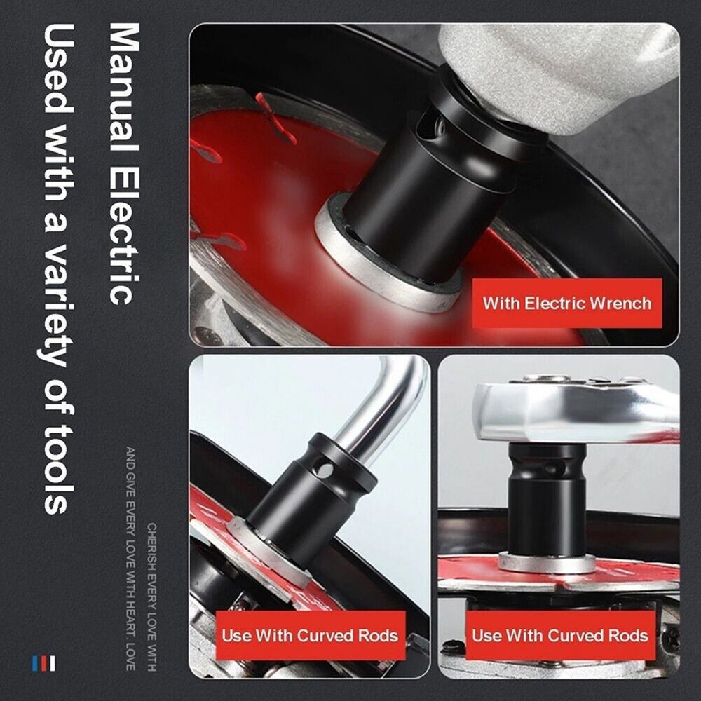 Plate Removal Tool Polisher Accessories Thread Releases Adapter Angle Grinder Socket Wrench