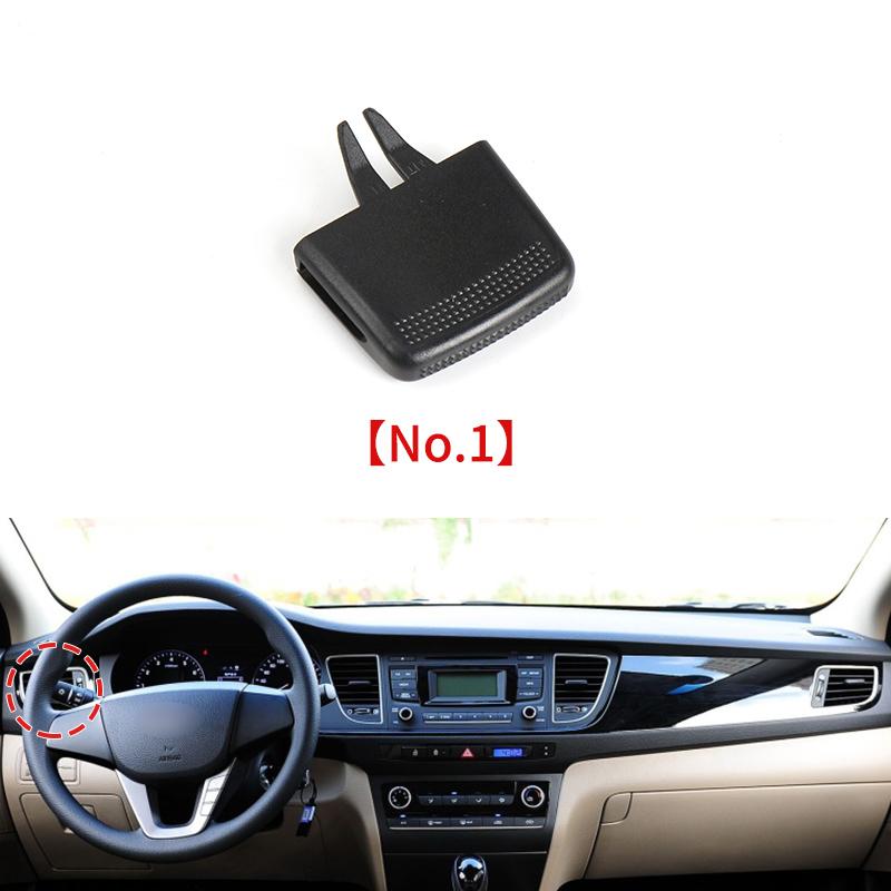 Auto Front A/C Air Conditioning Vent Outlet Tab For Hyundai Mistra 2014-2016 A/C Air Vent Outlet Tab Clip Repair Kit 97480-B3000