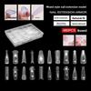 Ultra-Thin Dual Form Nails Colorful False Nails New Nail Tips  DIY