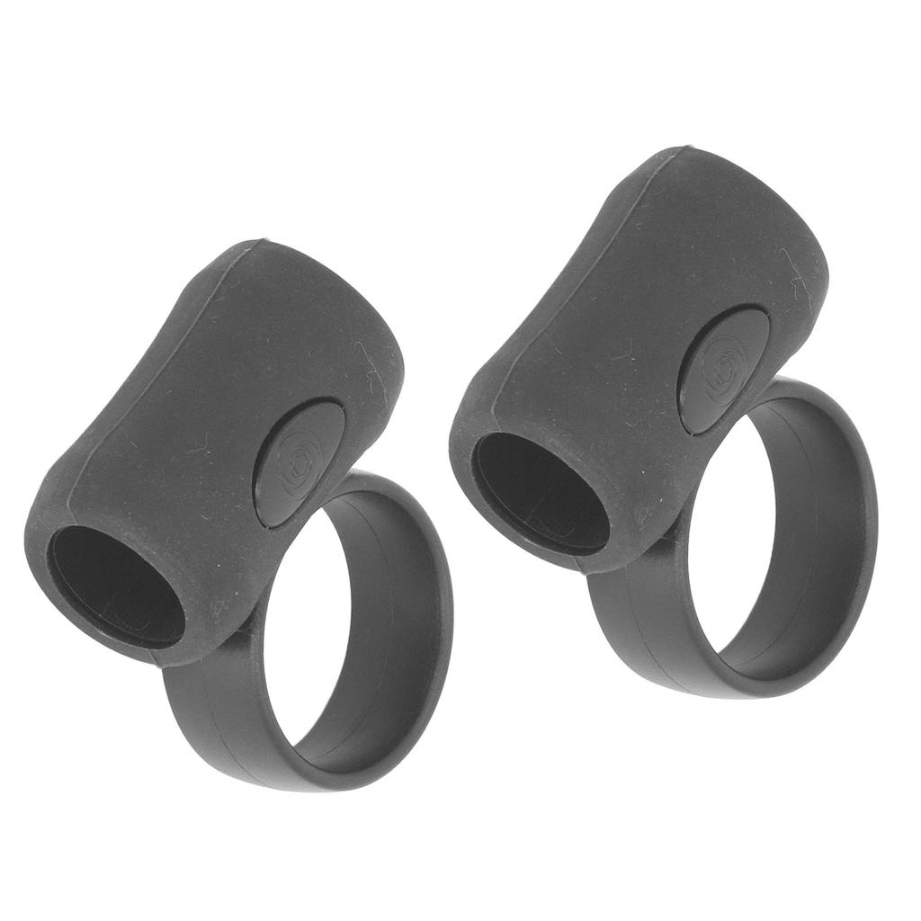 2 Pcs stick Control Clip Auxiliary Stick Grip ABS Silicone Finger Controller for Practice
