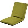 Foldable Single Sofa Comfortable Breathe Freely Multi Angle 6 Level Adjustable Single Sofa for Balcony WindowFruit Green