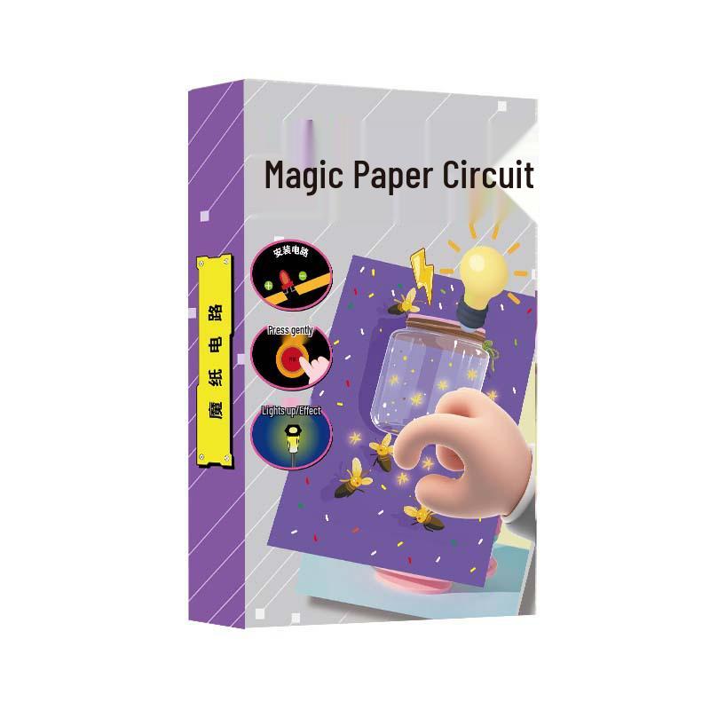 DIY Glowing New Year Greeting Card - Electronic Science Experiment Kit