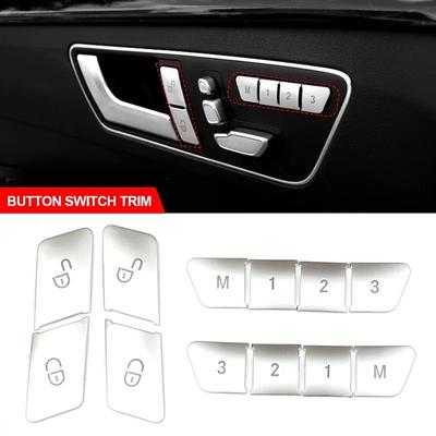 12 STÜCKE Autotürsitze Speicheranpassung Druckknopfverkleidung Aufkleber für Mercedes Benz CLA GLA GLK GLE CLS GL ML ABE