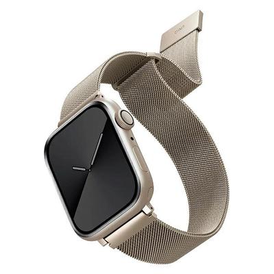 Uniq Dante Strap Apple Watch Series1/2/3/4/5/6/7/8/9/Se/Se2 38/40/41Mm Stainless Steel Starlight