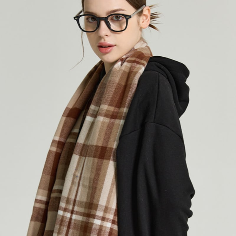 RECLOW RECLOW Mix Check Muffler Brown