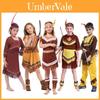 Colorful Polyester Native American Costume For Kids Perfect For Halloween And Cosplay Events