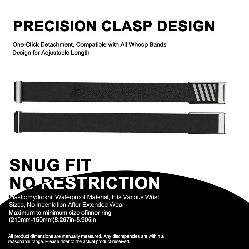 Soft and Comfortable Hydroknit Wrist Band,Fast-Dry Replacement Band For WHOOP 5.0 Heart Rate Monitor.2