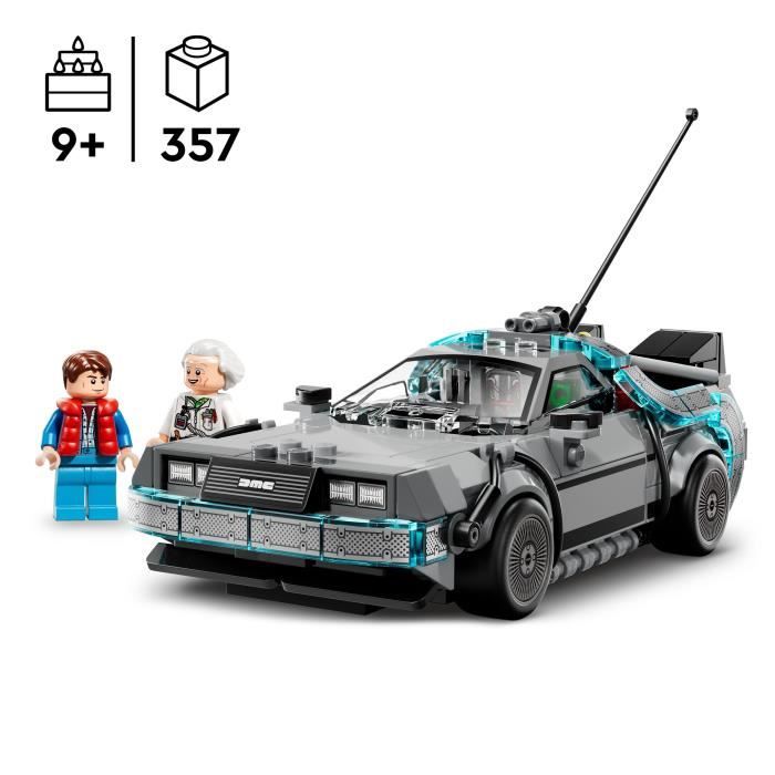 LEGO Speed Champions 77256 Die Zeitmaschine aus Zurück in die Zukunft - Spielzeug