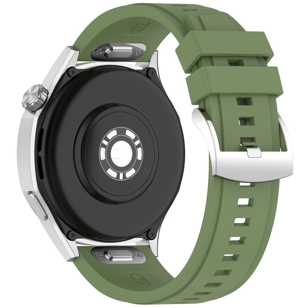 Solid Color Watch Band for Huawei Watch GT 6/GT 5 Pro/GT 5 46mm Quick Release Silicone Strap