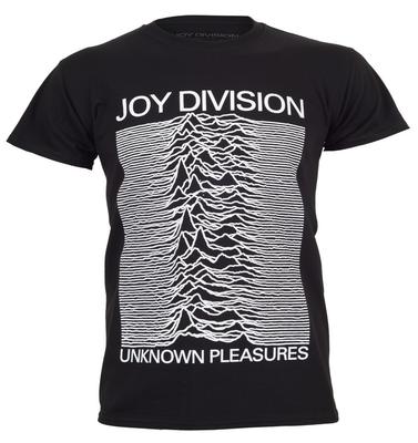 Joy Division Μπλουζάκι Unknown Pleasures Μαύρο Καινούργιο Επίσημο