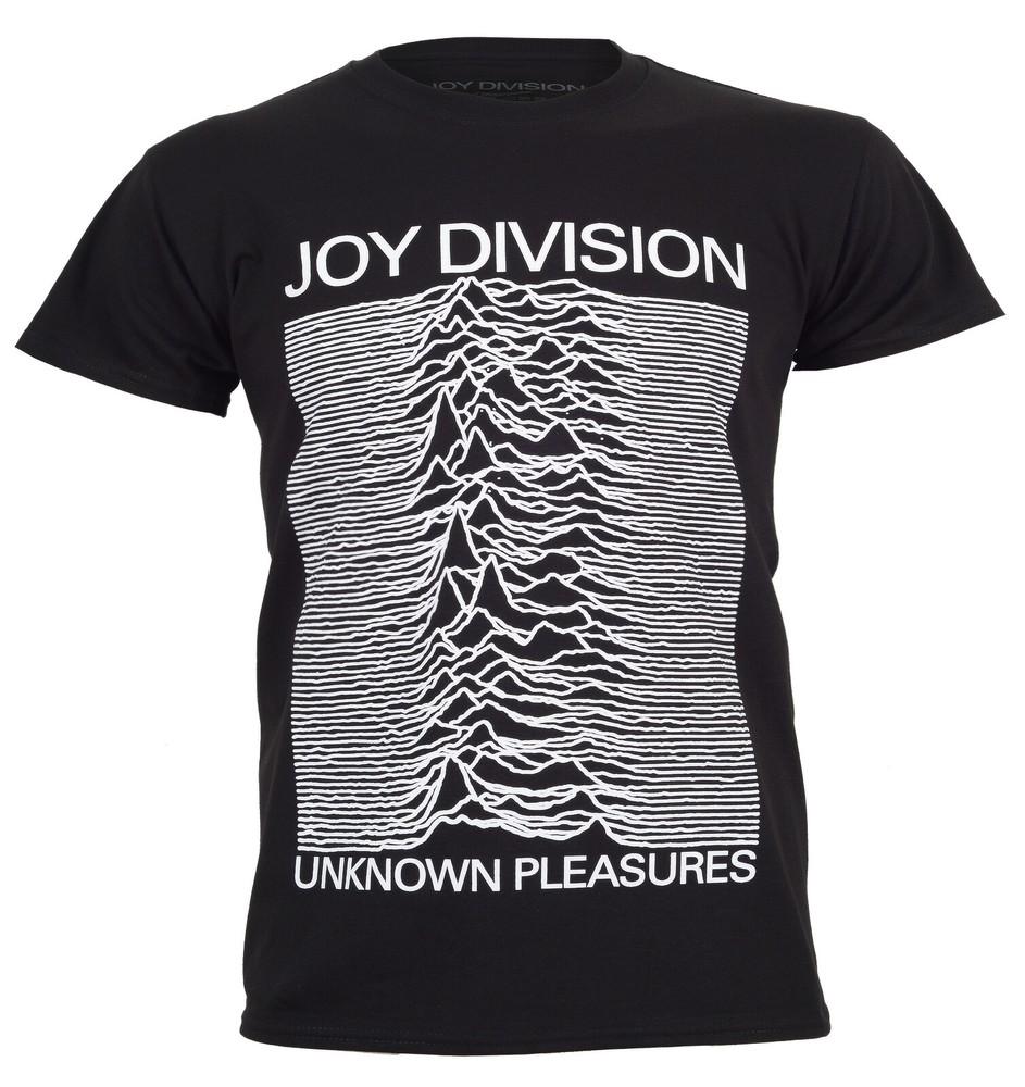 

Футболка Joy Division Unknown Pleasures Черная Новая Официальная M
